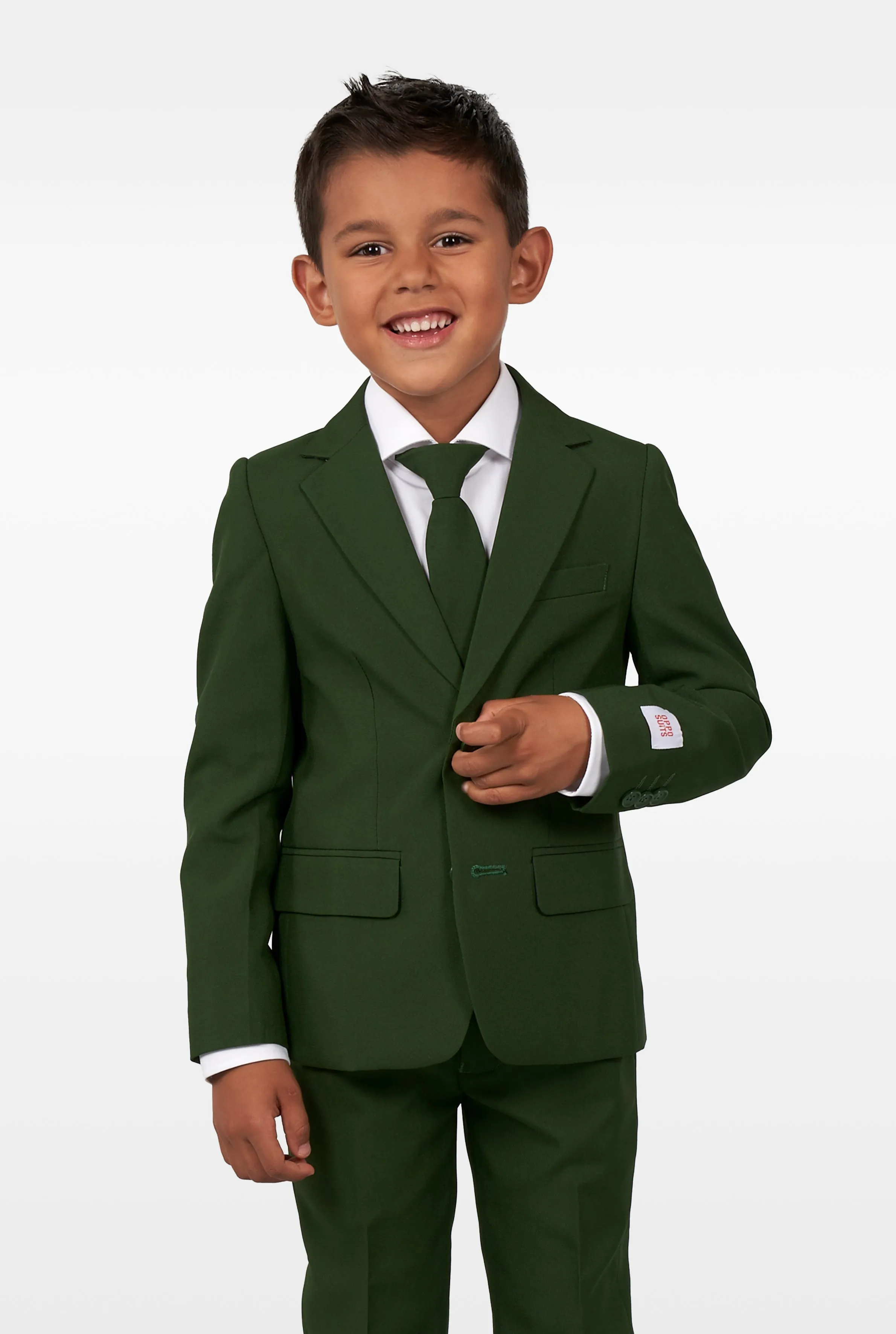 BOYS Glorious Green Tux or Suit