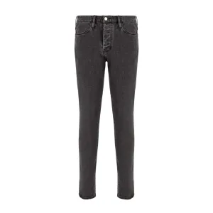 Emporio Armani J75 Slim Fit Black/Grey Denim Jeans