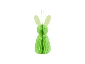 Green Easter Bunny Honeycomb Decoration 30cm