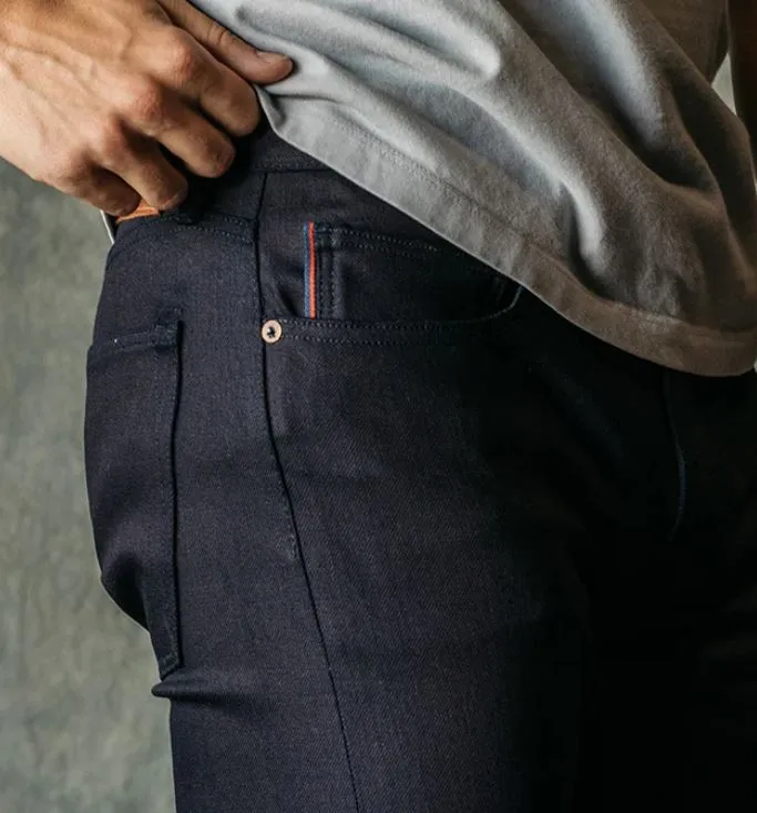 Kato CORE-The Pen Slim 10.5 Oz Denim-Indigo Black Raw