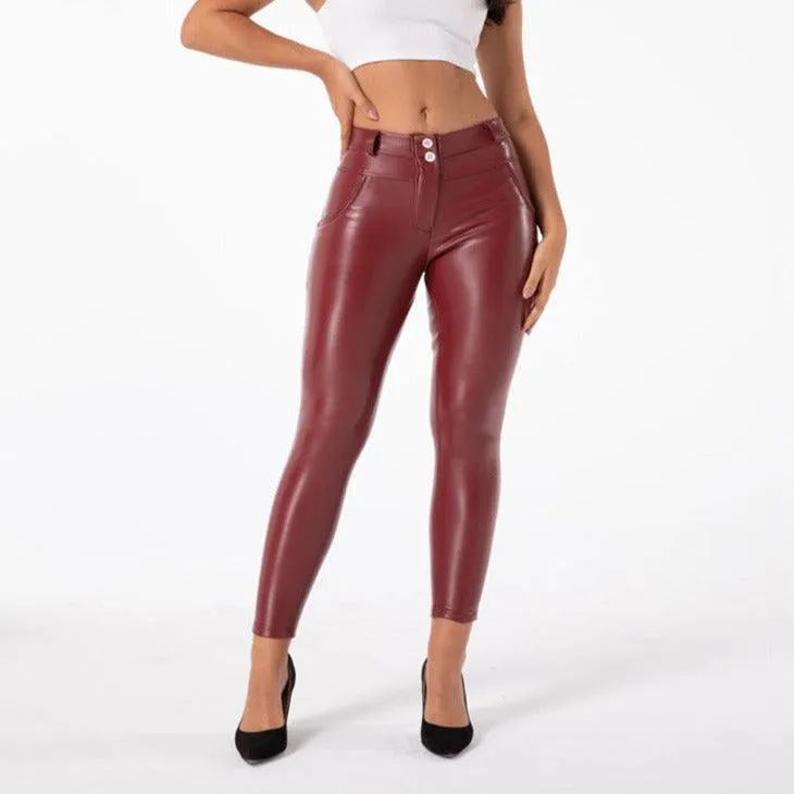 KittenAlarm - Anahi Fit Leather Pants