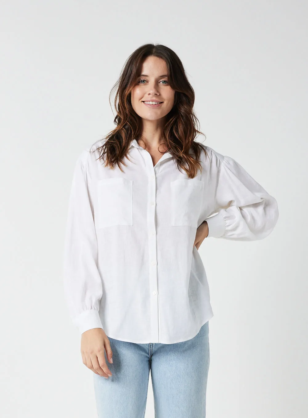 Luca Shirt-White