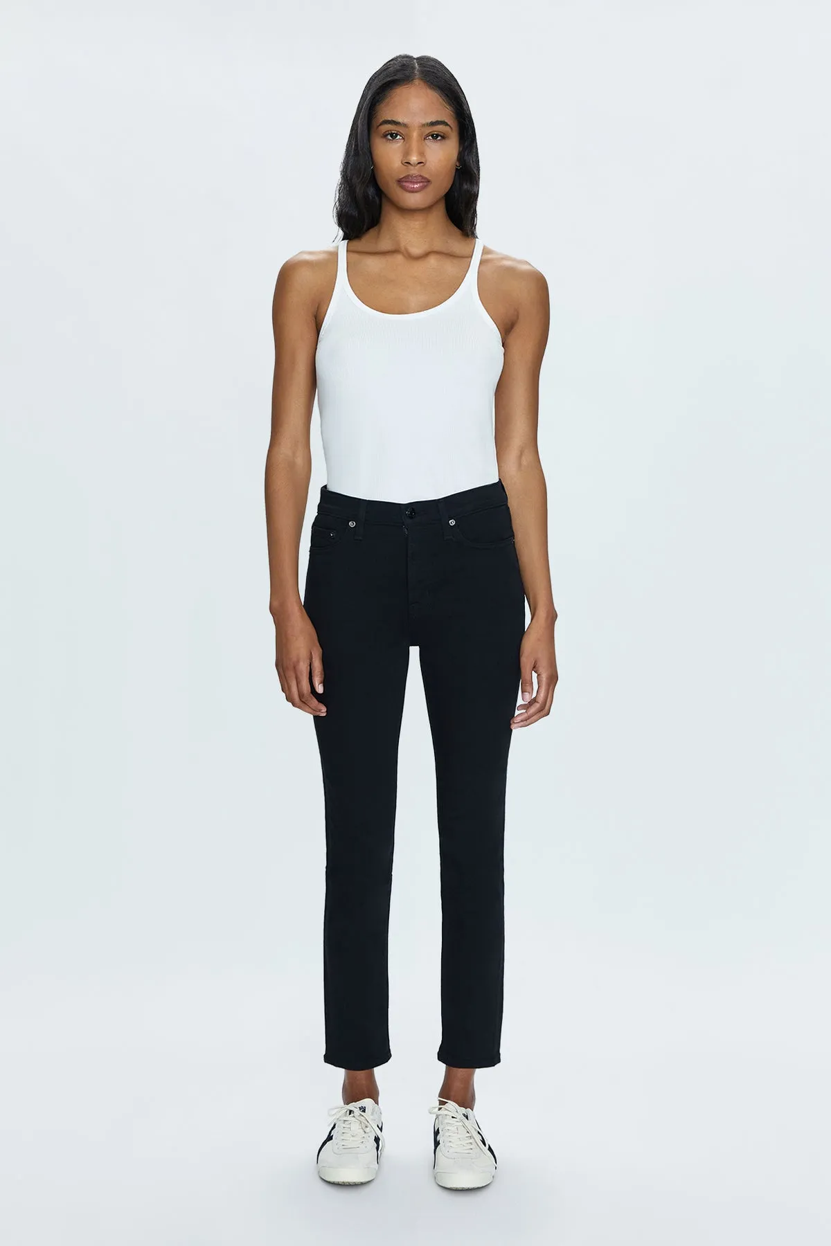 MADI NOIR HIGH RISE SLIM JEAN