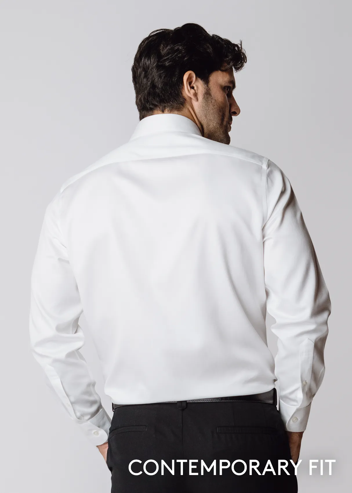 'NEW' Milano Re-Defined White Shirt Contemporary