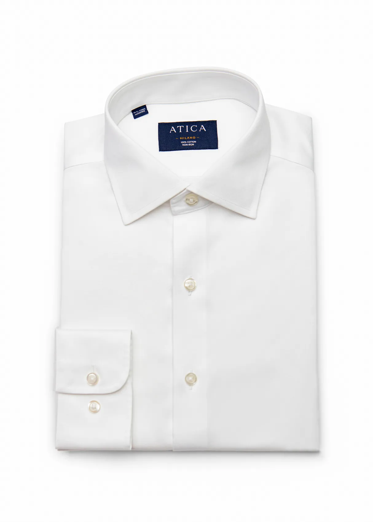 'NEW' Milano Re-Defined White Shirt Contemporary