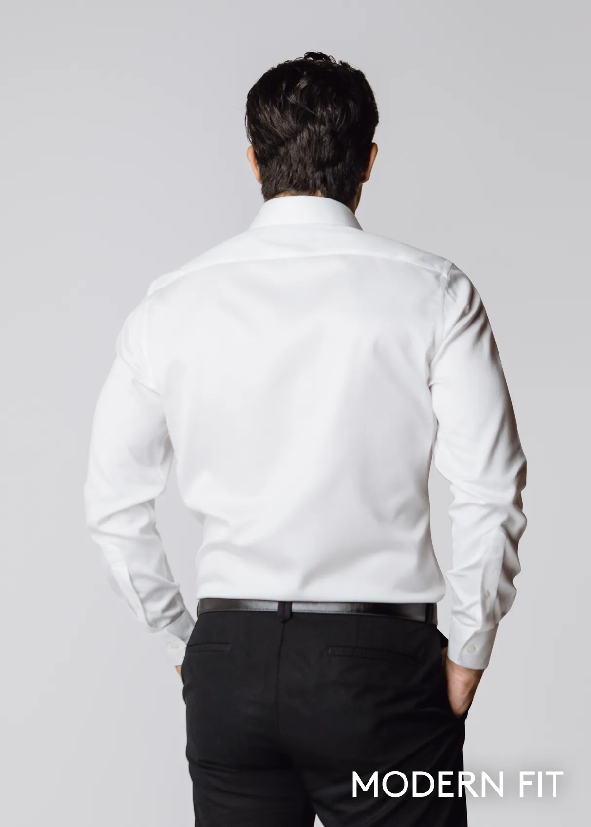 'NEW' Milano Re-Defined White Shirt Contemporary