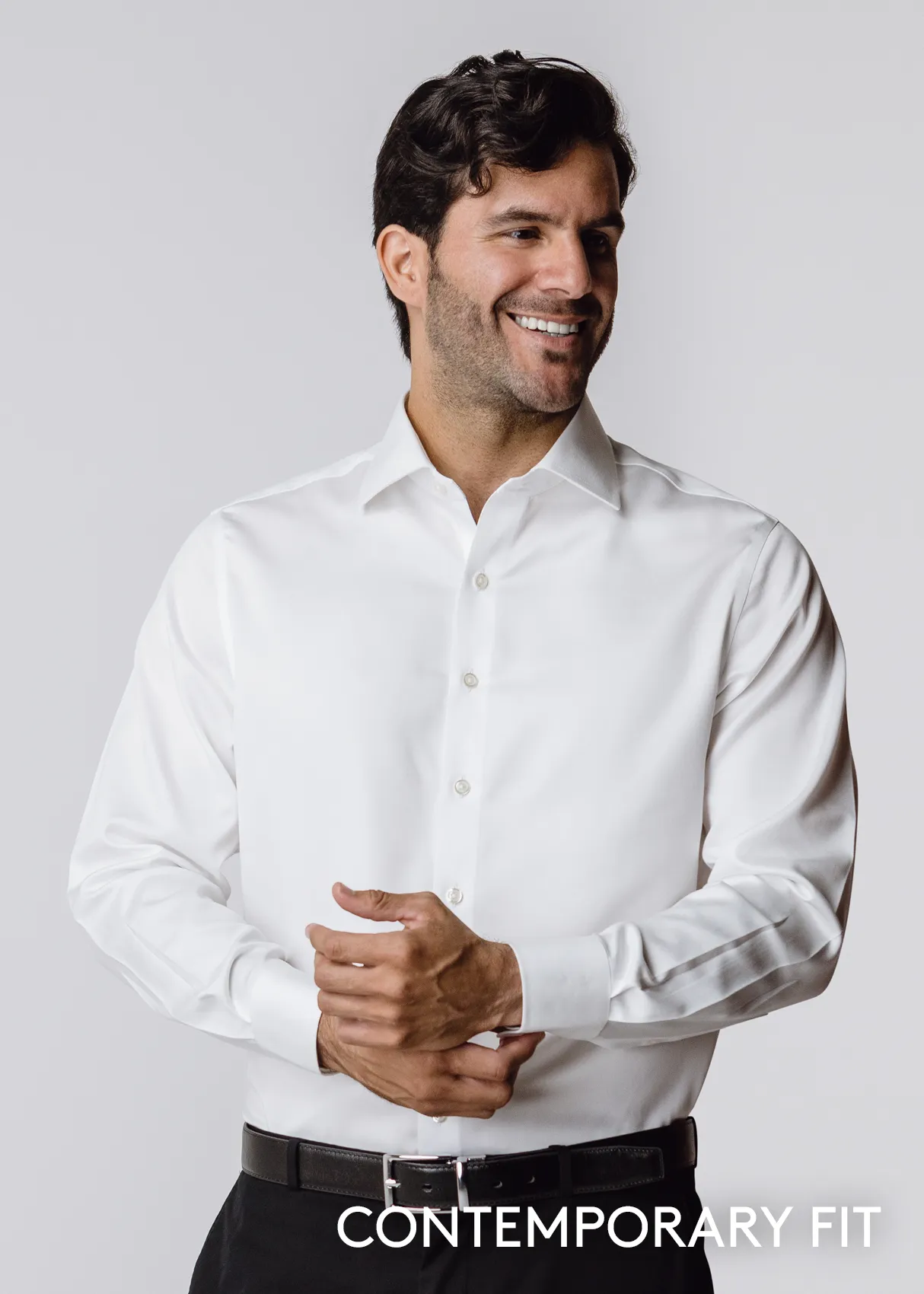 'NEW' Milano Re-Defined White Shirt Contemporary