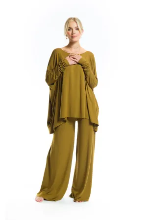 PALAZZO PANTS PISTACHIO