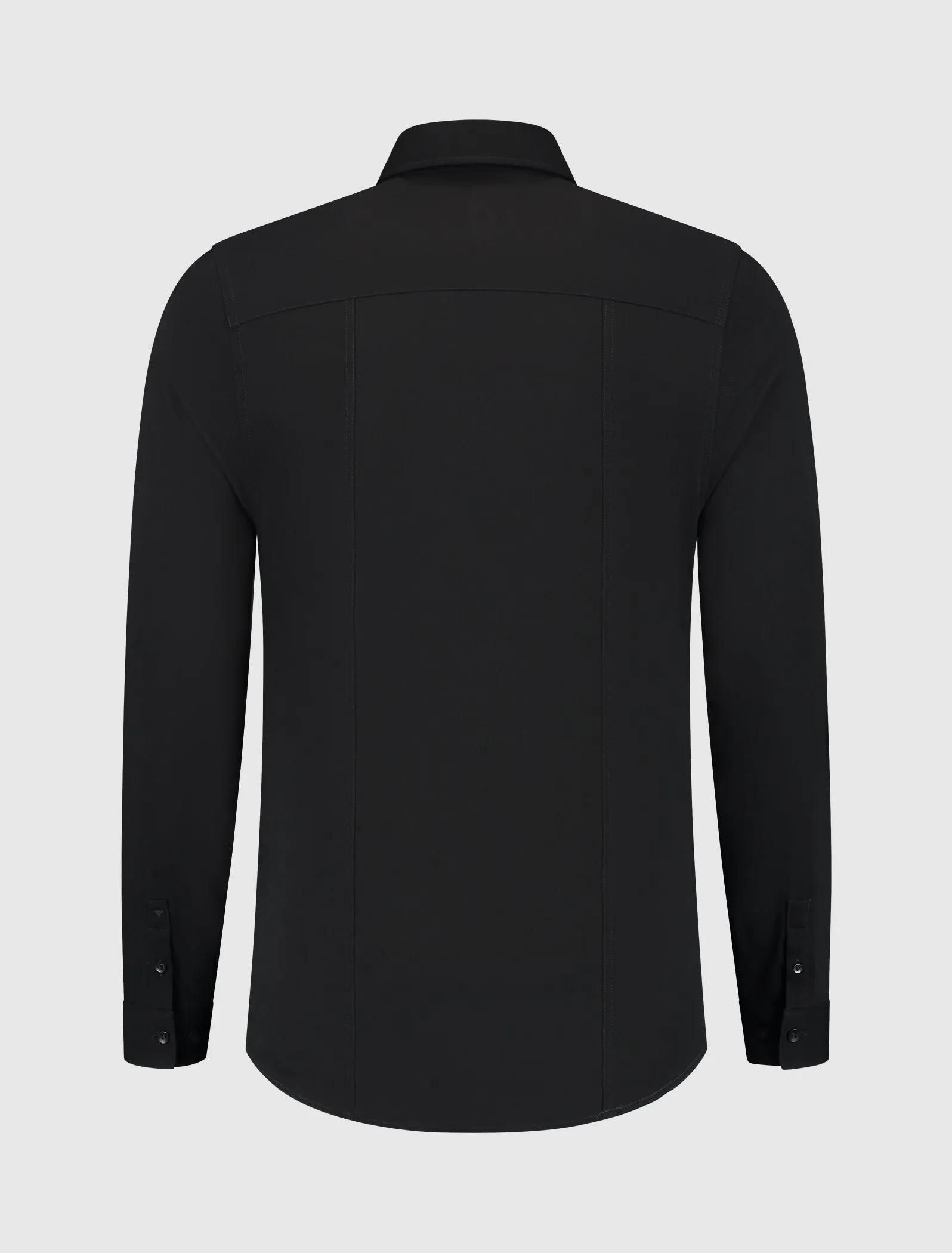 Piqué Shirt | Black