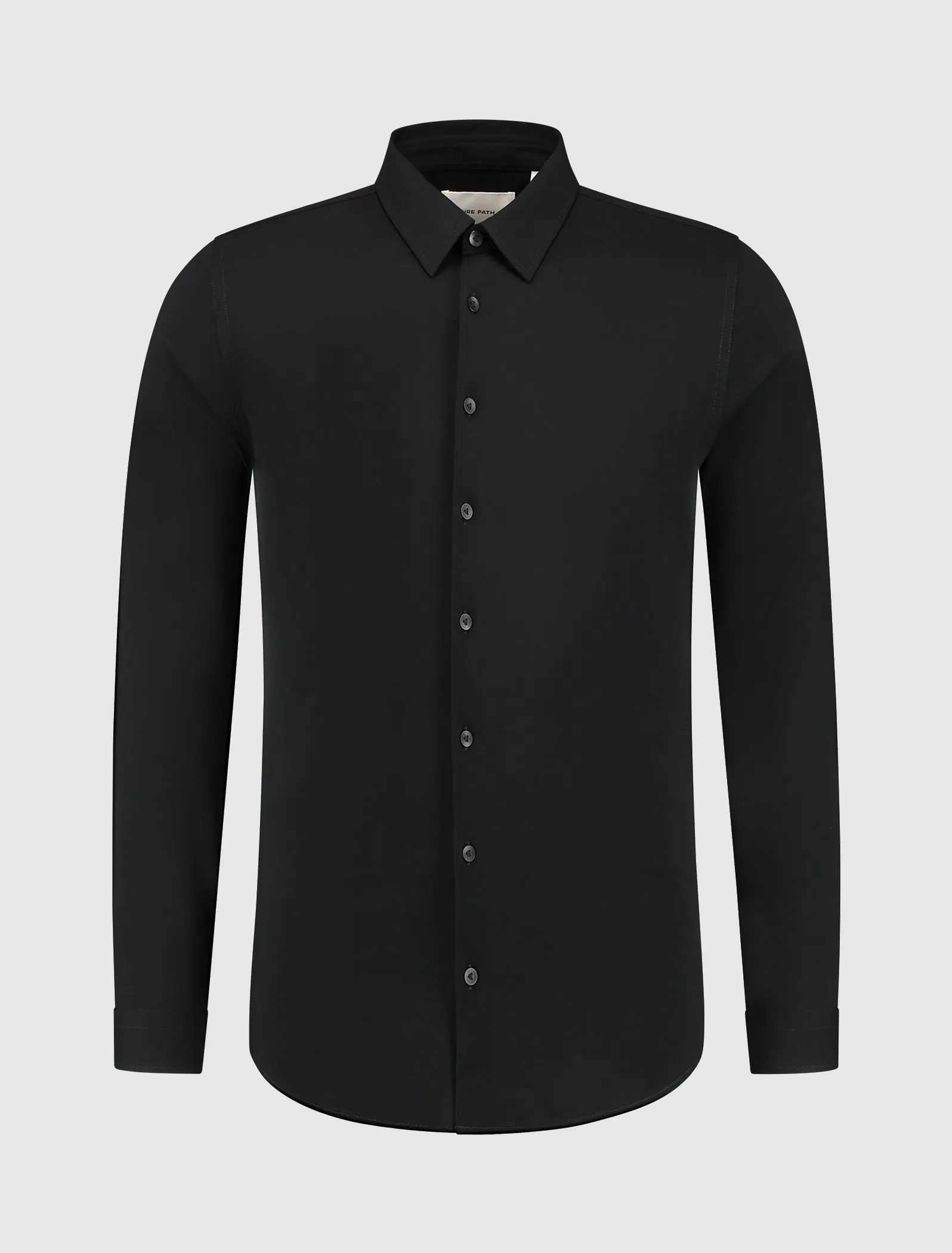 Piqué Shirt | Black