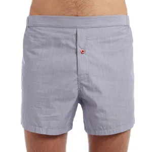 Slim-Fit Boxers Blue/White Microstripe