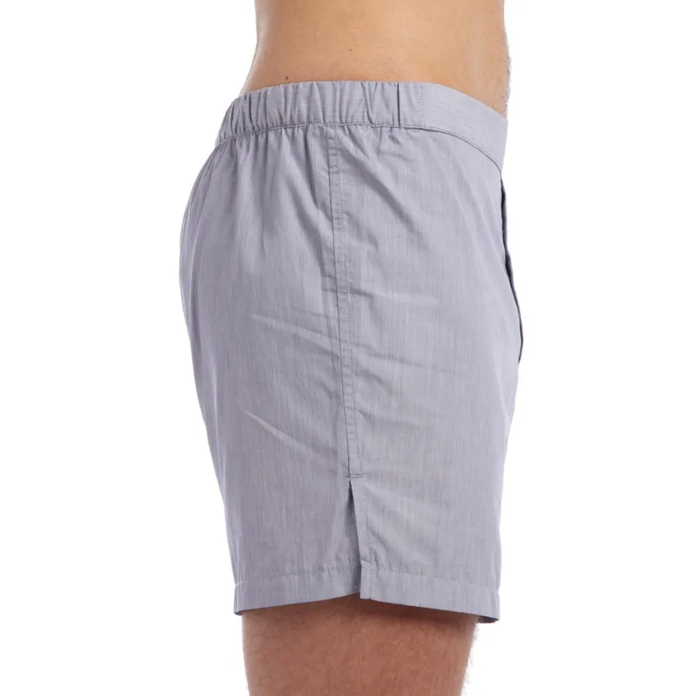 Slim-Fit Boxers Blue/White Microstripe