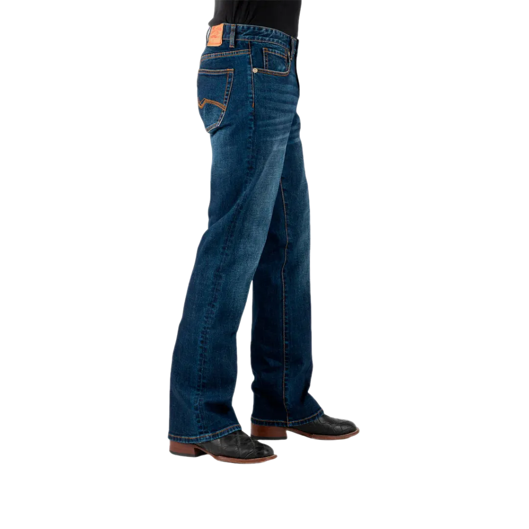 Stetson Apparel Men's Rocks Fit Bootcut Denim Jeans