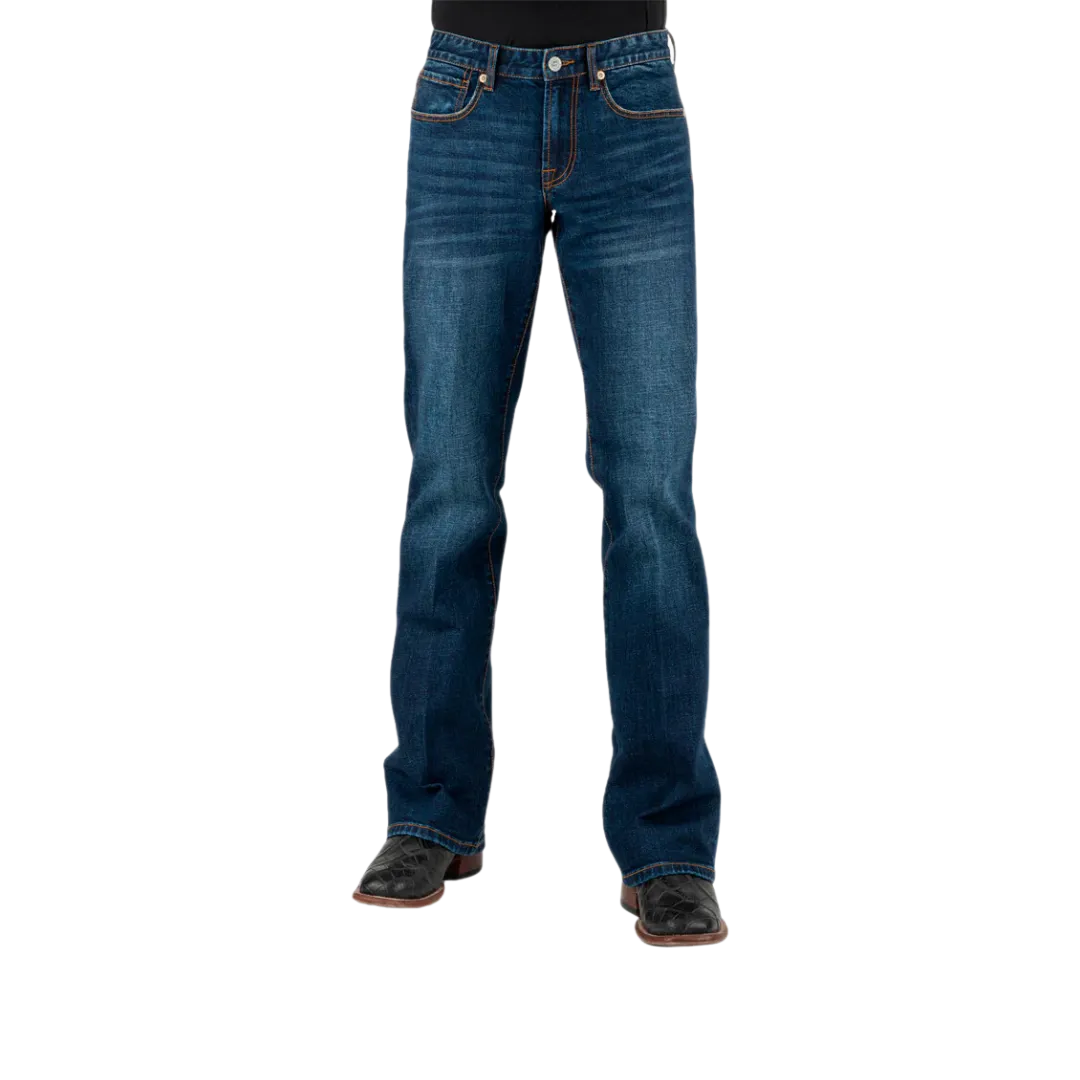 Stetson Apparel Men's Rocks Fit Bootcut Denim Jeans