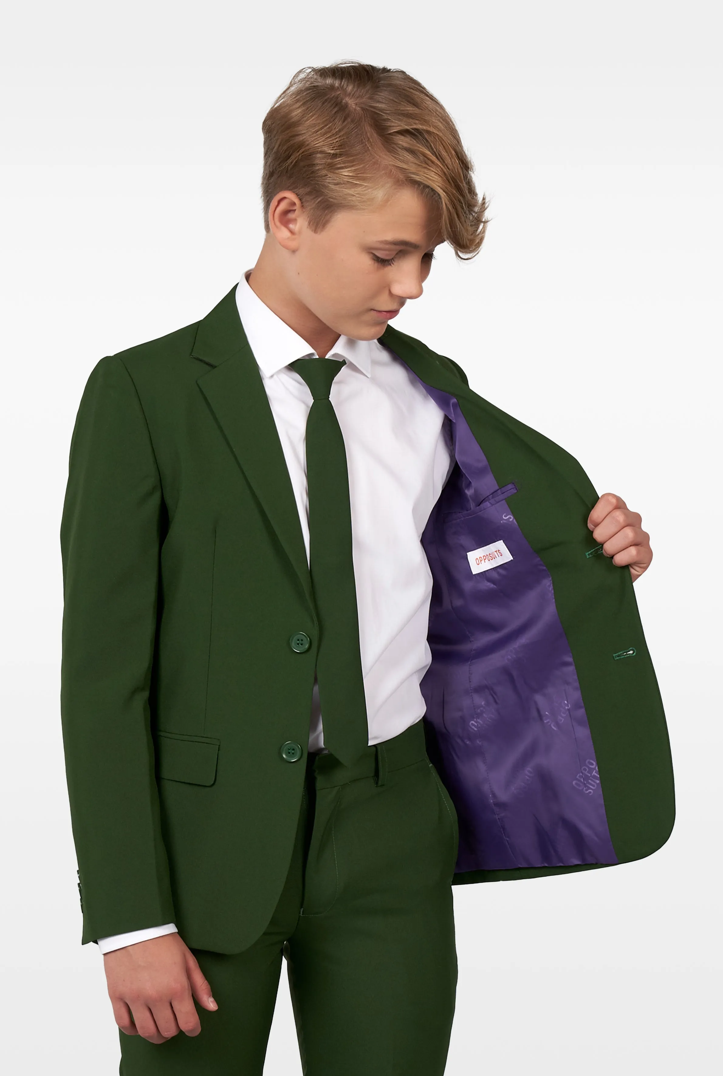 TEEN BOYS Glorious Green Tux or Suit