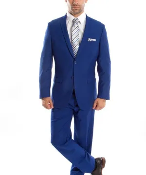 Ultra Slim Royal Blue Men's Suit