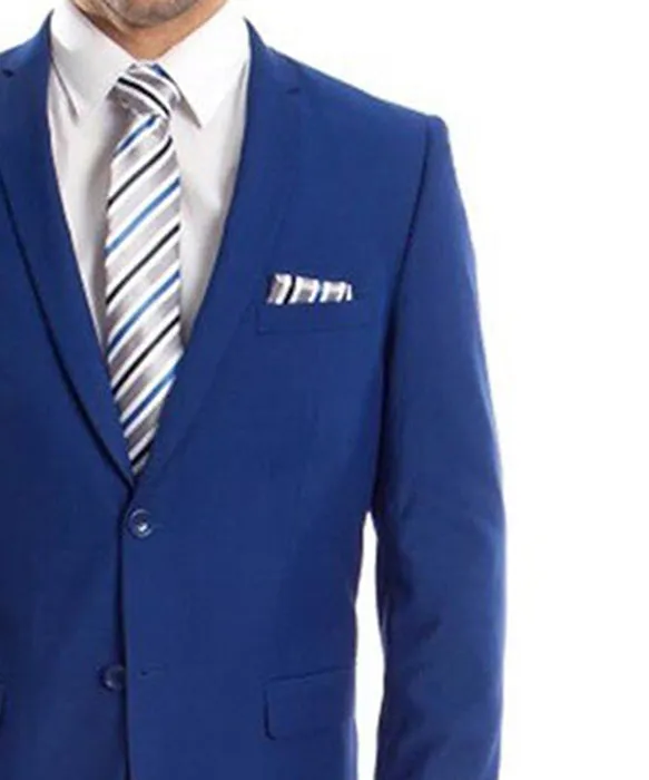 Ultra Slim Royal Blue Men's Suit